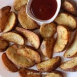 air fryer potato wedges